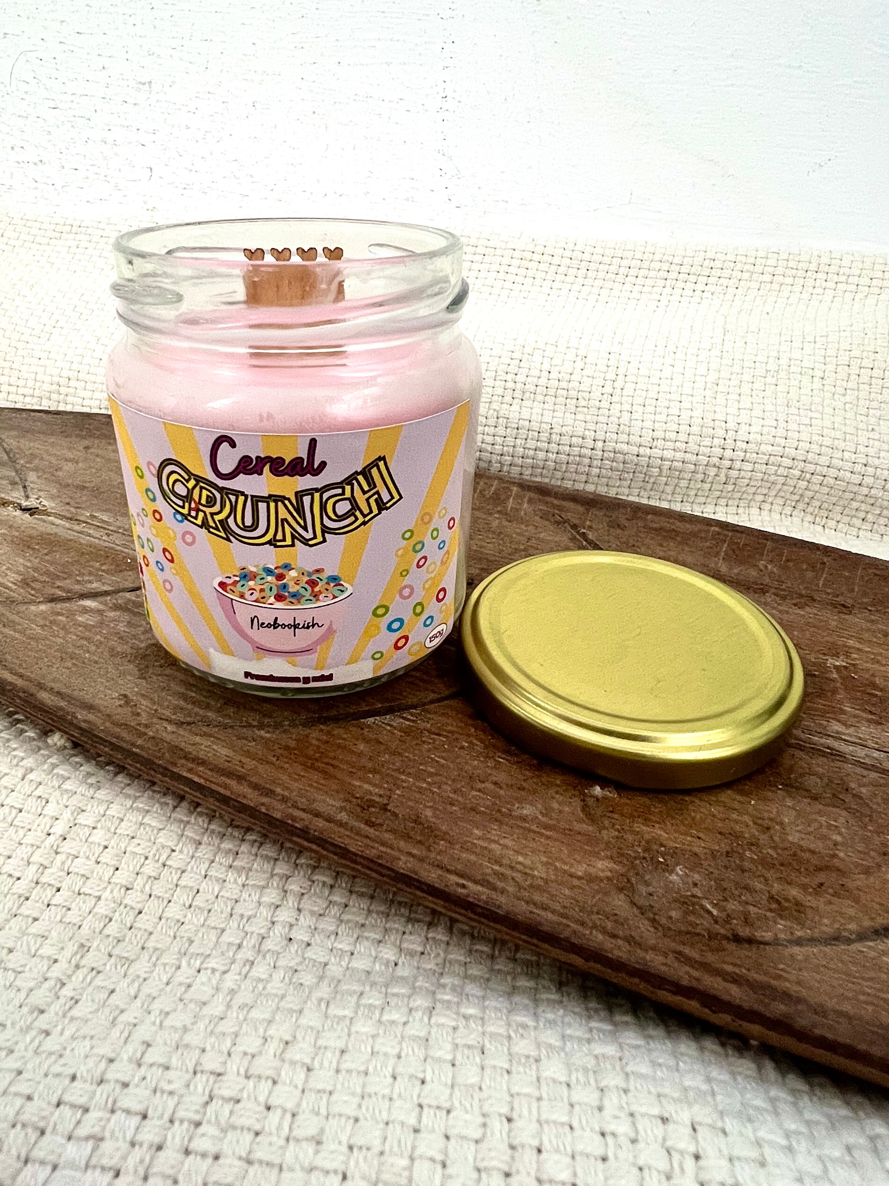 Vela aromática, frambuesa y miel.