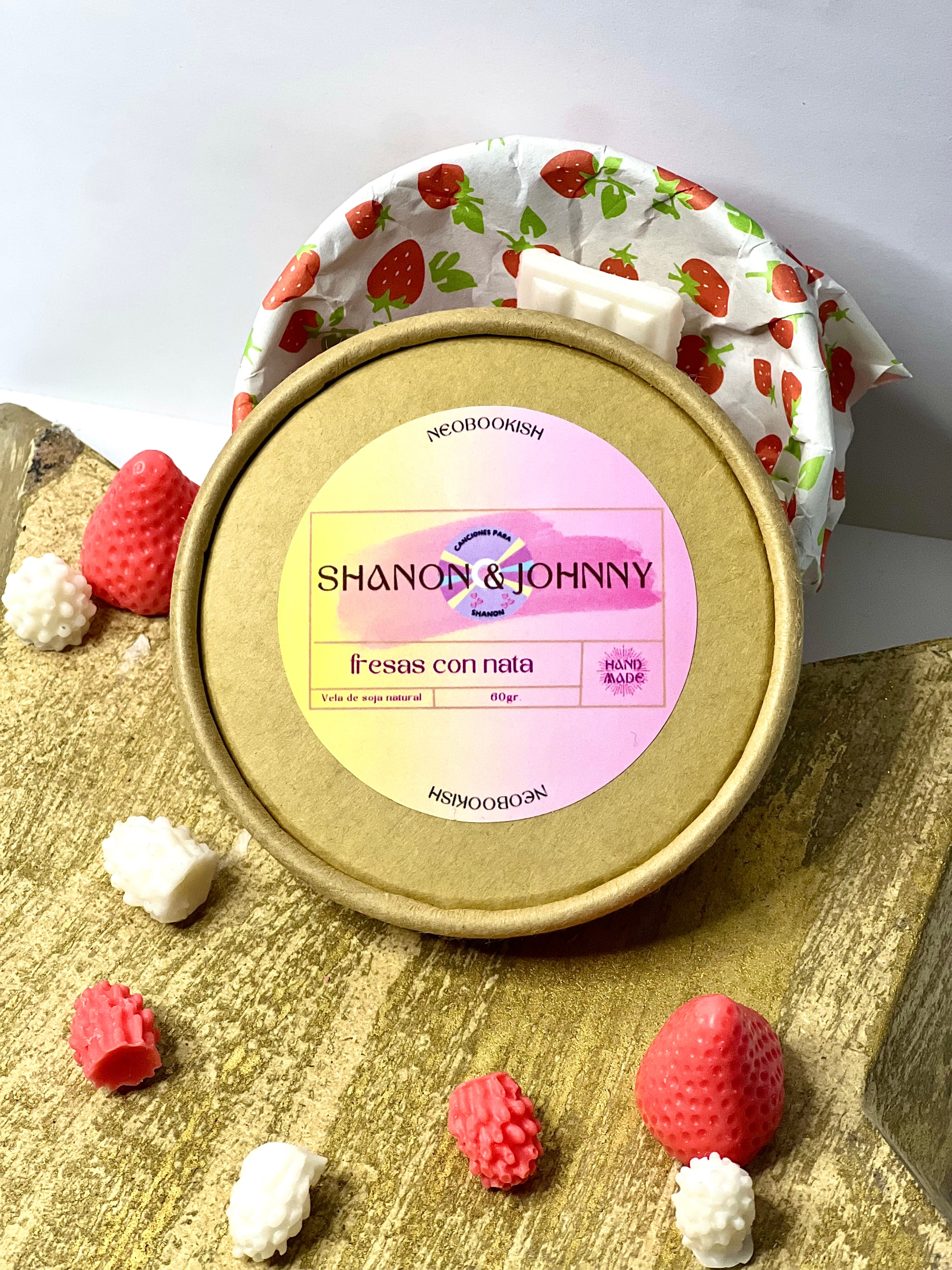 Waxmelt fresas con nata