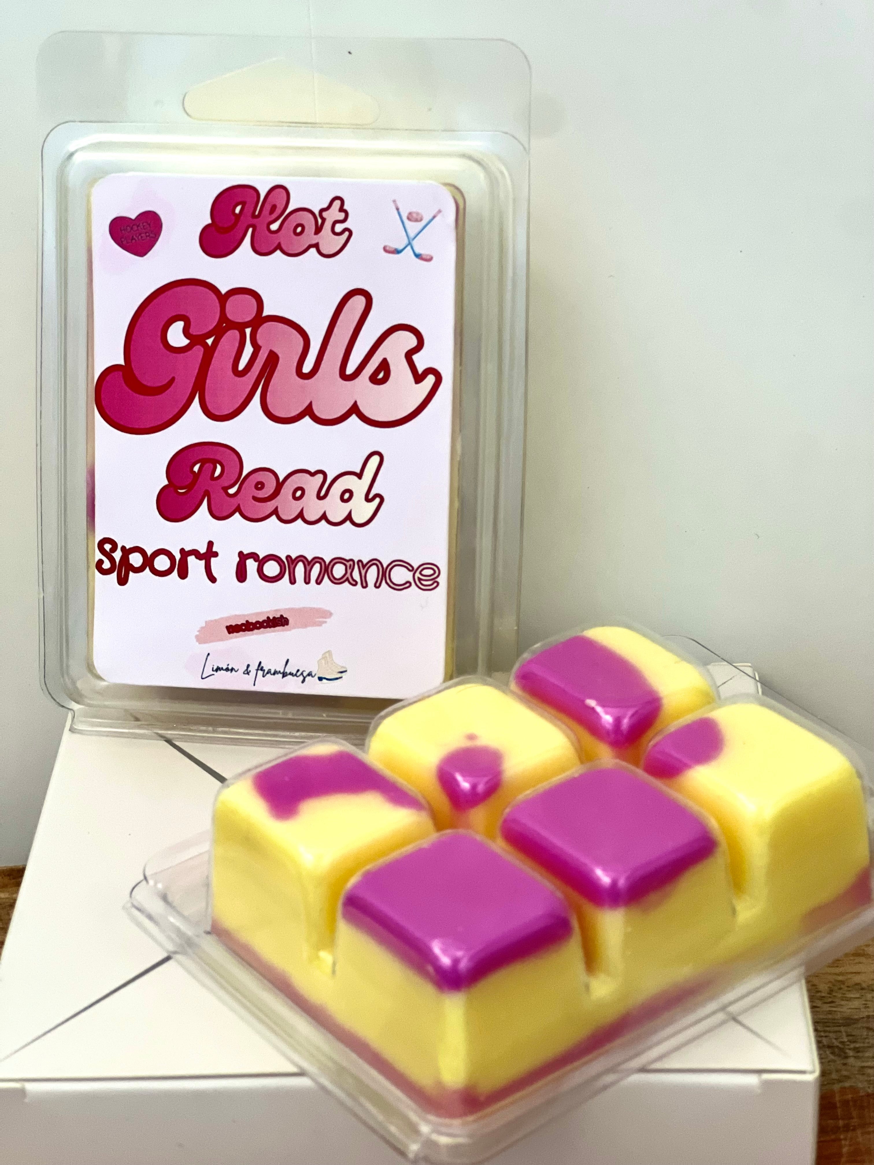 Waxmelt en tableta frambuesa y limón