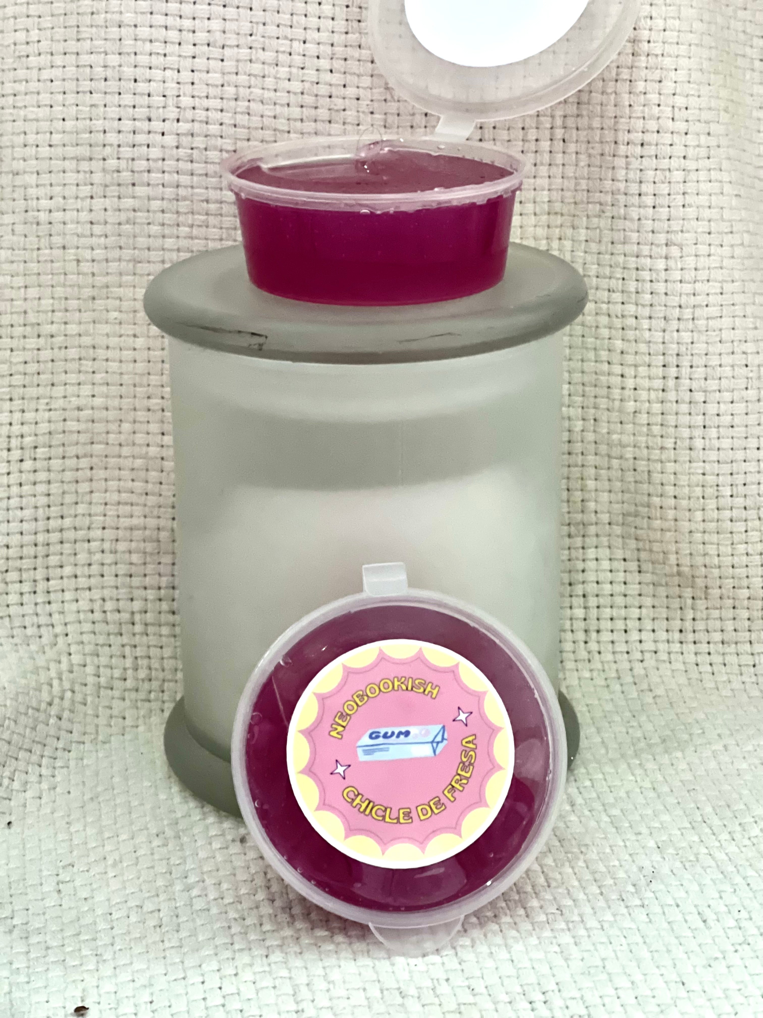 Jelly melt Chicle de fresa