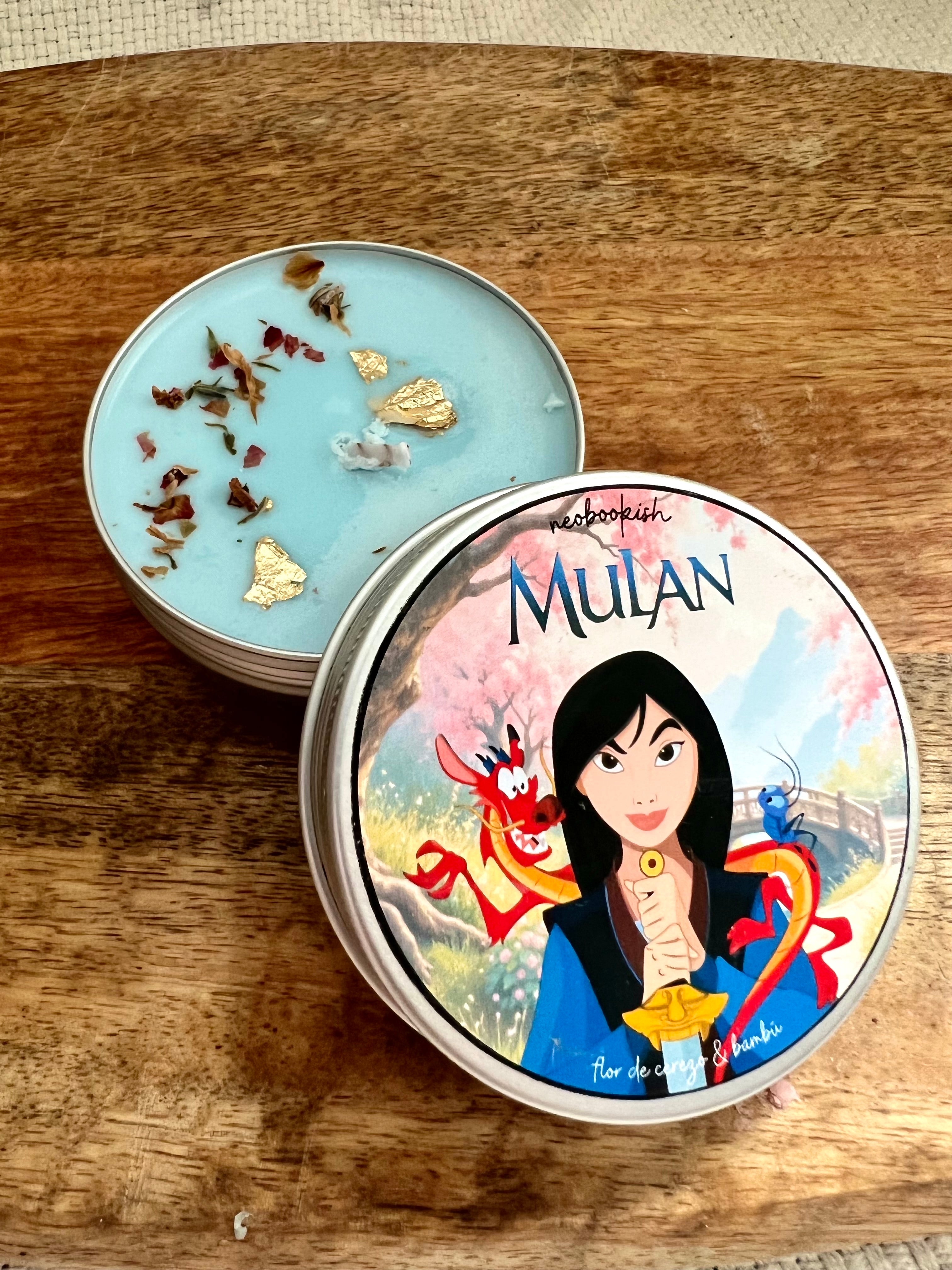 Vela en lata, Flor de cerezo & bambú